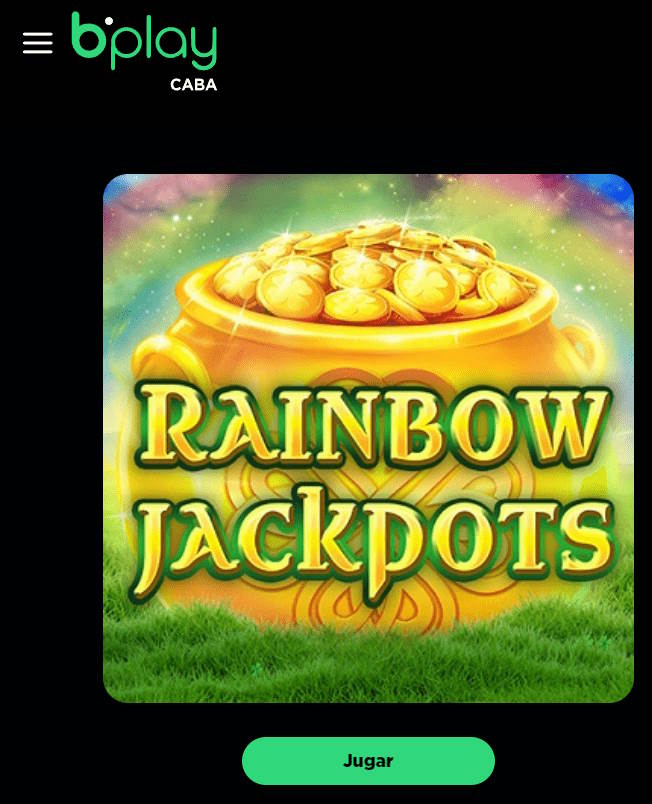Rainbow Jackpots , Juegos con Jackpots