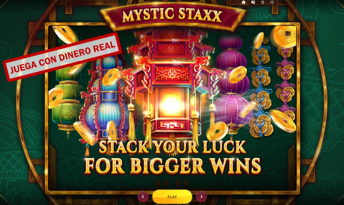 mystic staxx juega con dinero real