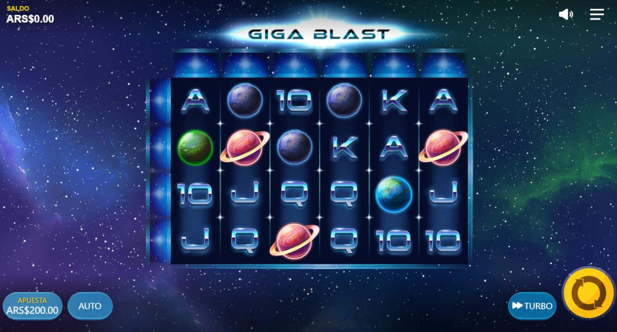 Giga Blast - Temática e deseño
