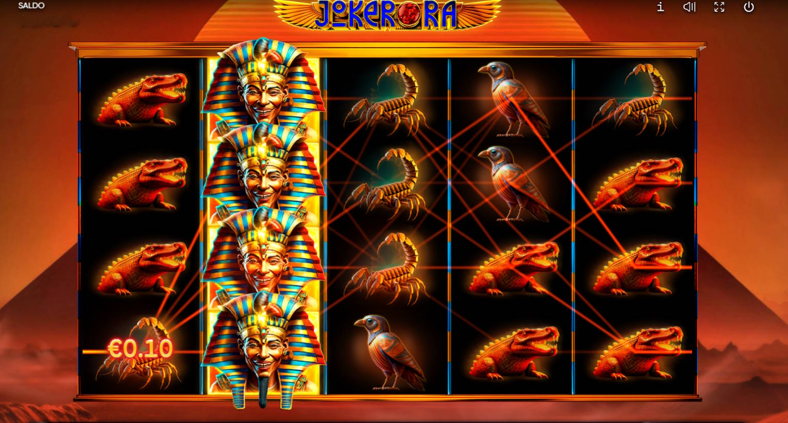 La expansión del Faraón Bufón en Joker Ra
